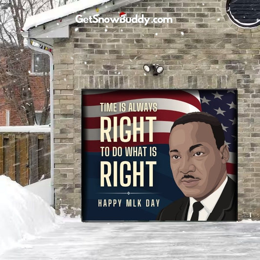Martin Luther King Jr Day- SnowBuddy™️ Garage Door Cover