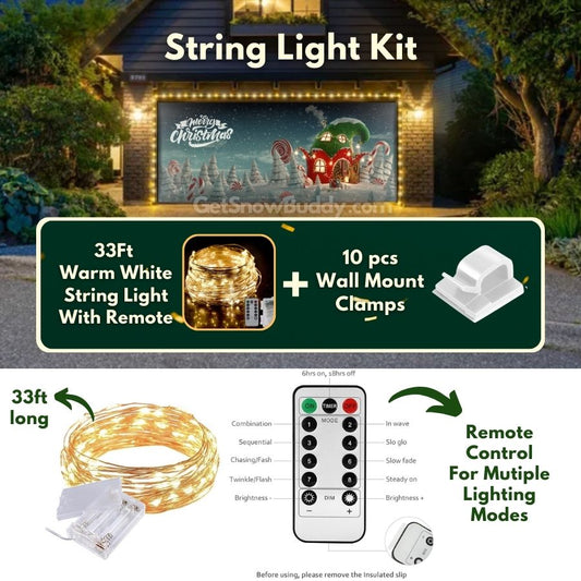 SnowBuddy™️ String Light Kit